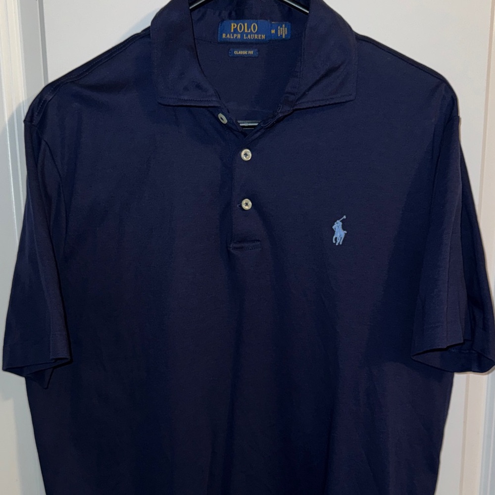 Polo by Ralph Lauren Men's Classic Navy Polo Shirt